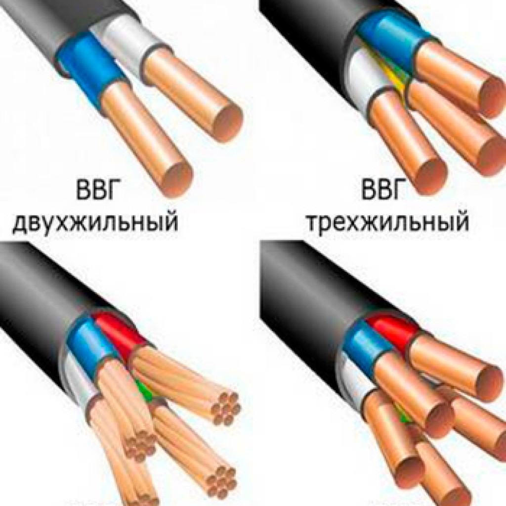 Какие бывают силовые кабель и в чем их различие
